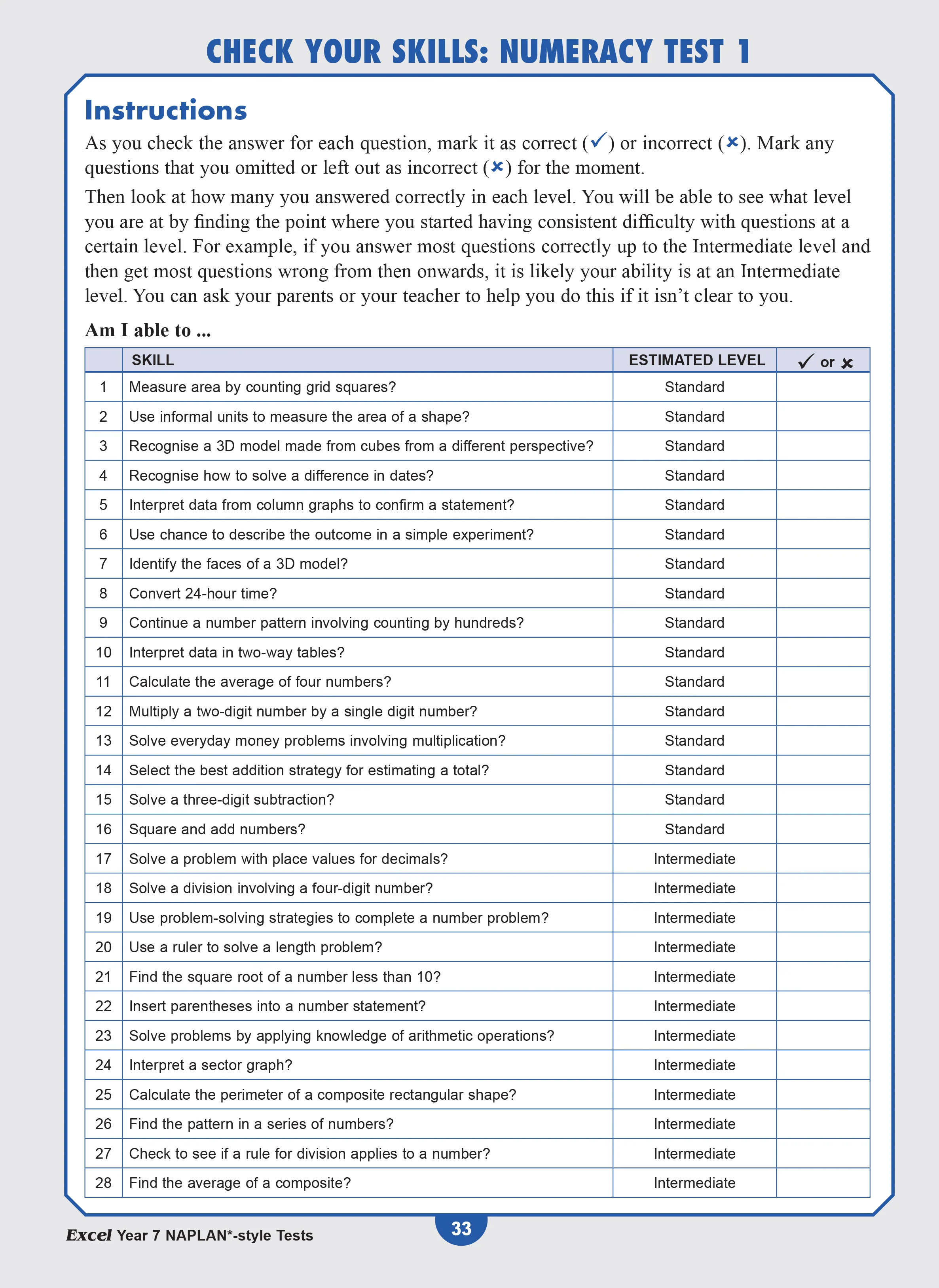 Excel Year 7 NAPLAN*-style Tests - Image 7