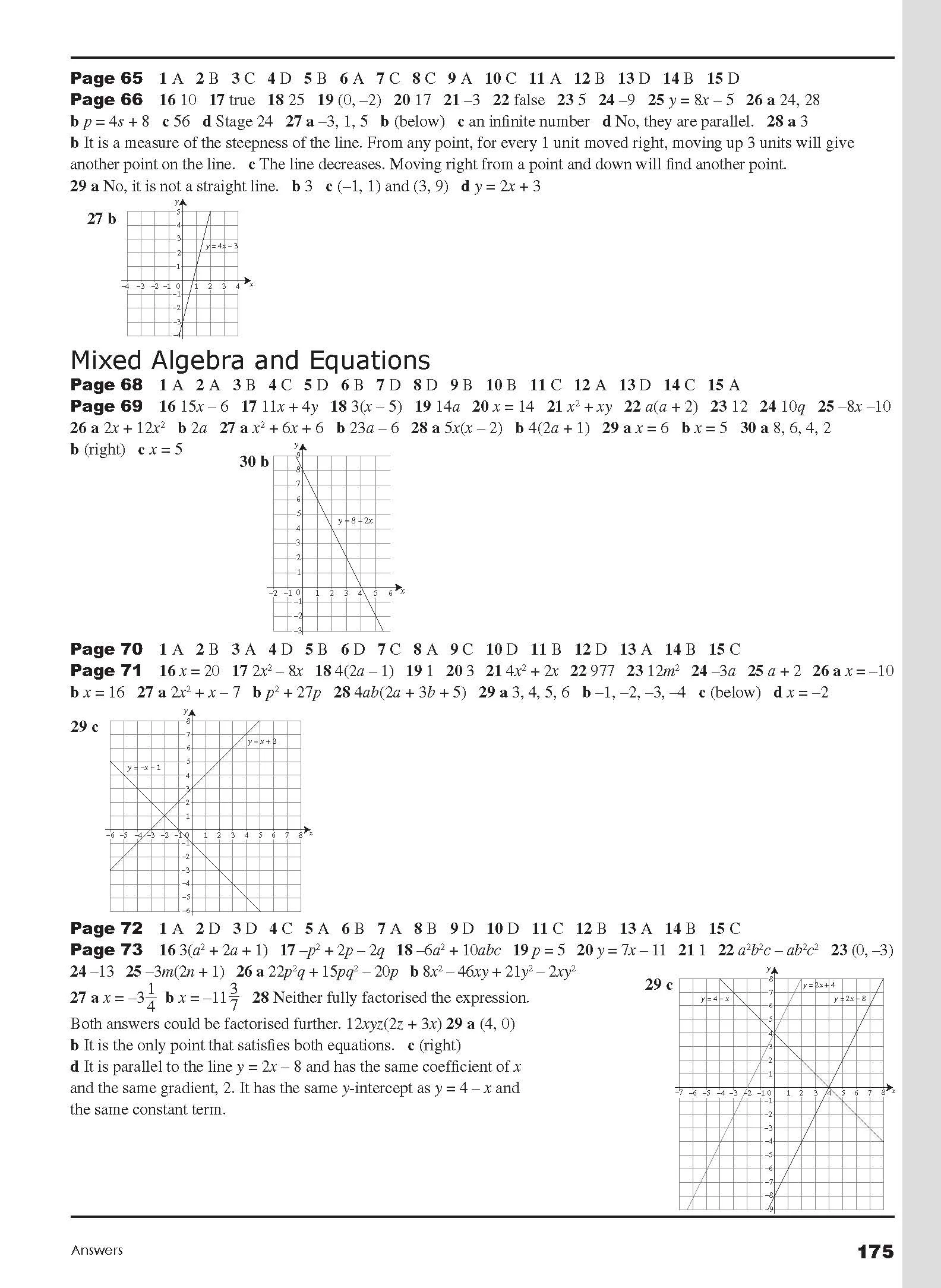 Excel Tests - Mathematics Practice Tests Year 8 - Image 13