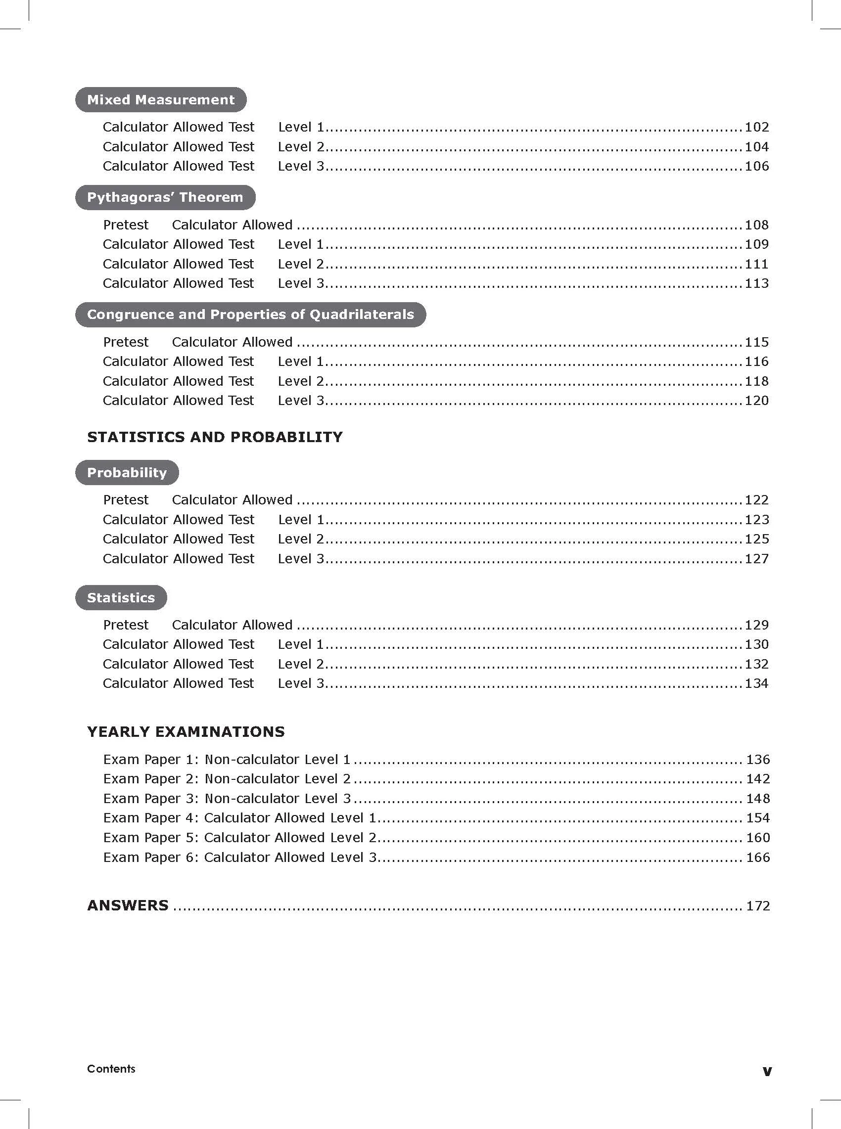 Excel Tests - Mathematics Practice Tests Year 8 - Image 4