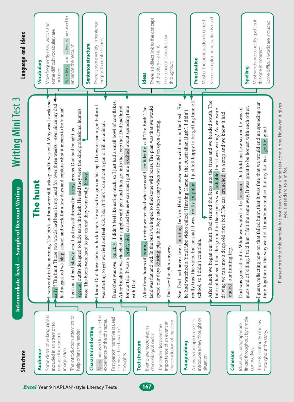 Excel Year 9 NAPLAN*-style Literacy Tests - Image 15