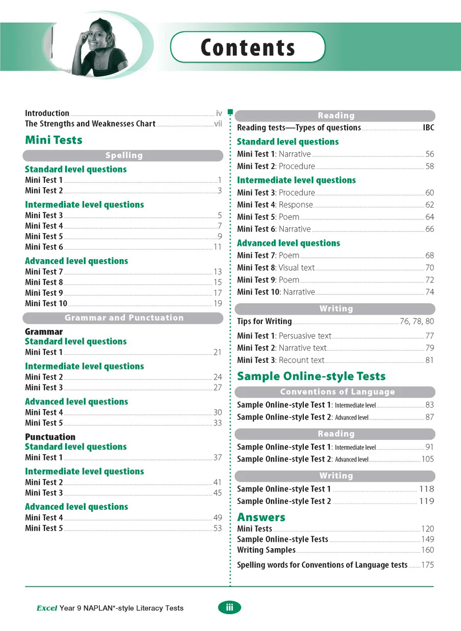 Excel Year 9 NAPLAN*-style Literacy Tests - Image 2