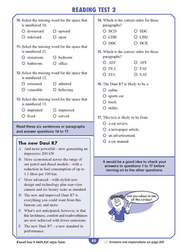 Excel Year 9 NAPLAN*-style Tests - Image 12