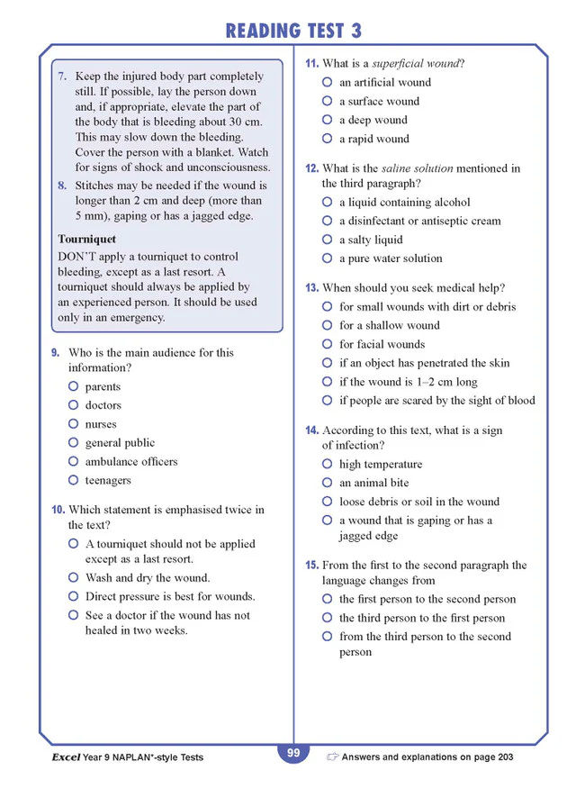 Excel Year 9 NAPLAN*-style Tests - Image 14