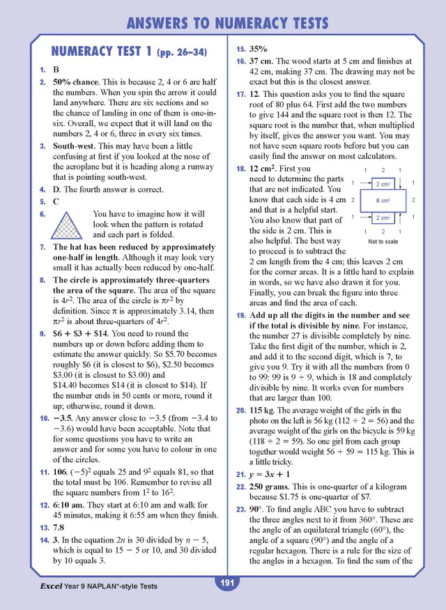 Excel Year 9 NAPLAN*-style Tests - Image 18