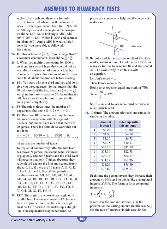 Excel Year 9 NAPLAN*-style Tests - Image 19
