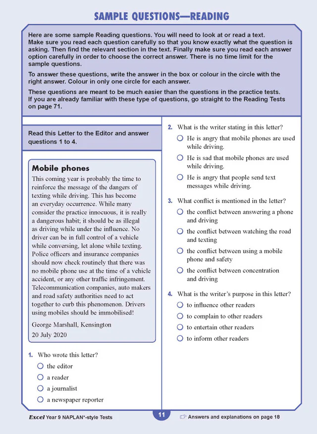 Excel Year 9 NAPLAN*-style Tests - Image 6