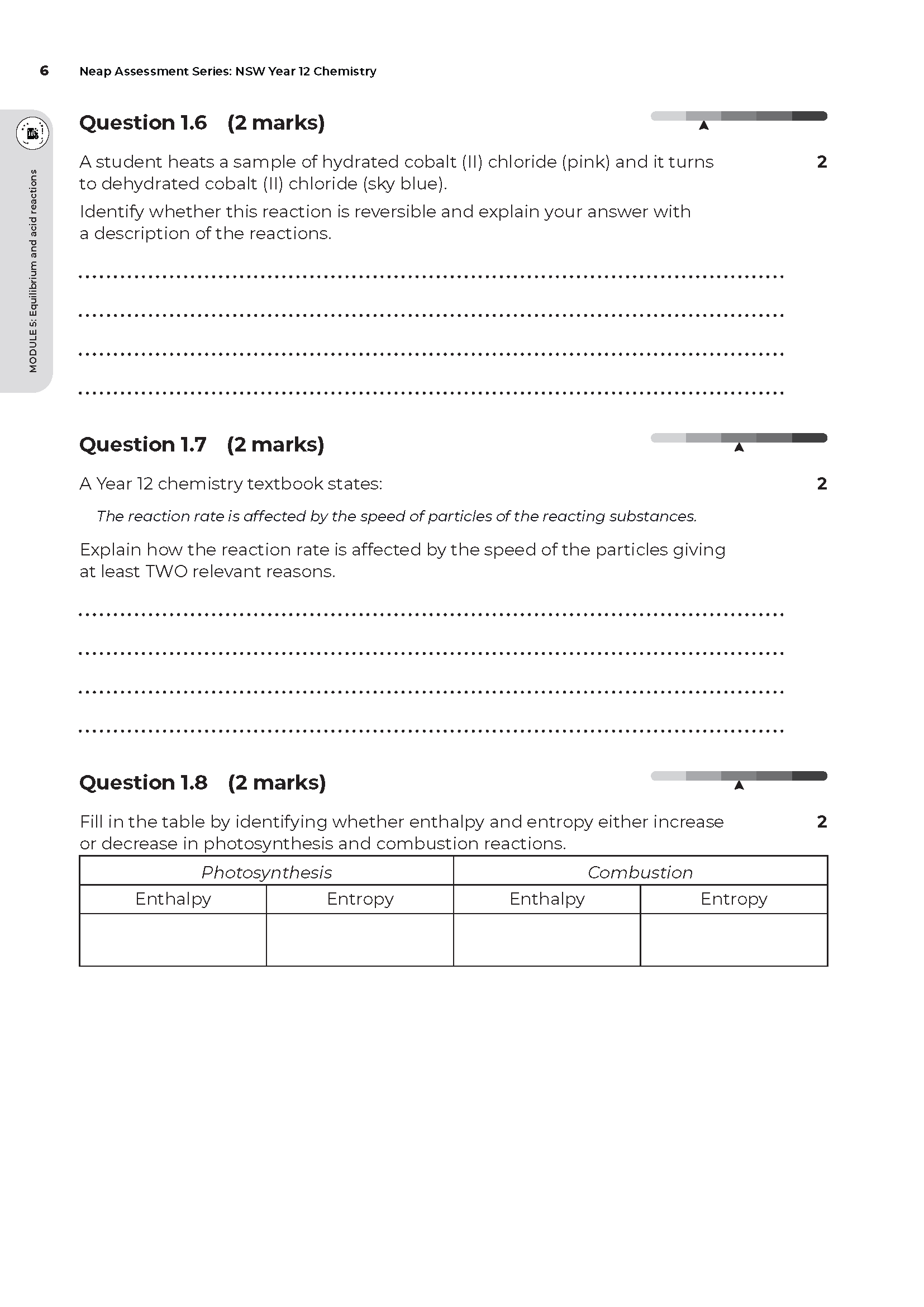Neap Assessment Series: NSW Year 12 Chemistry - Image 9