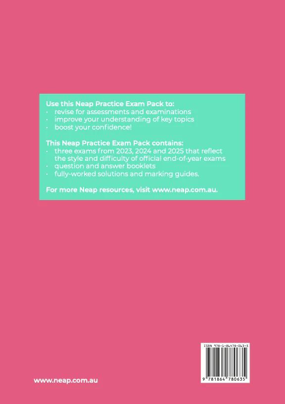 Neap Practice Exam Pack: HSC Year 11 Physics 2026 Edition (3 Exams) - Image 5