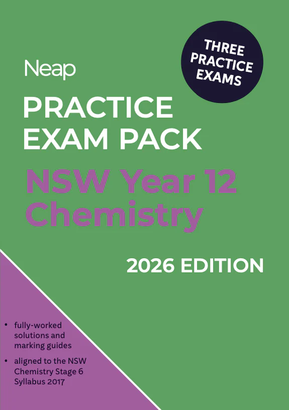 Neap Practice Exam Pack: HSC Year 12 Chemistry 2026 Edition (3 Exams)