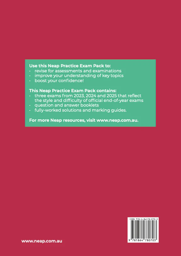 Neap Practice Exam Pack: HSC Year 12 Physics 2026 Edition (3 Exams) - Image 5