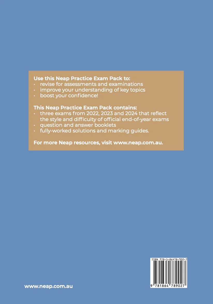 Neap Practice Exam Pack: QCE Chemistry Units 3&4 (3 Exams) - Image 5