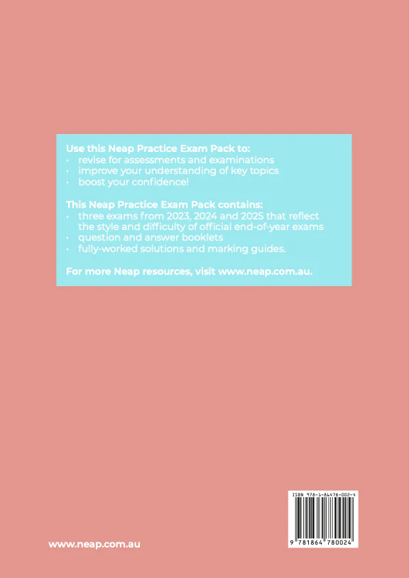 Neap Practice Exam Pack: VCE Biology Units 1&2 2026 Edition (3 Exams) - Image 5