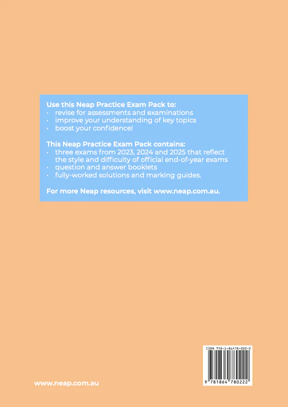 Neap Practice Exam Pack: VCE Chemistry Units 1&2 2026 Edition (3 Exams) - Image 5