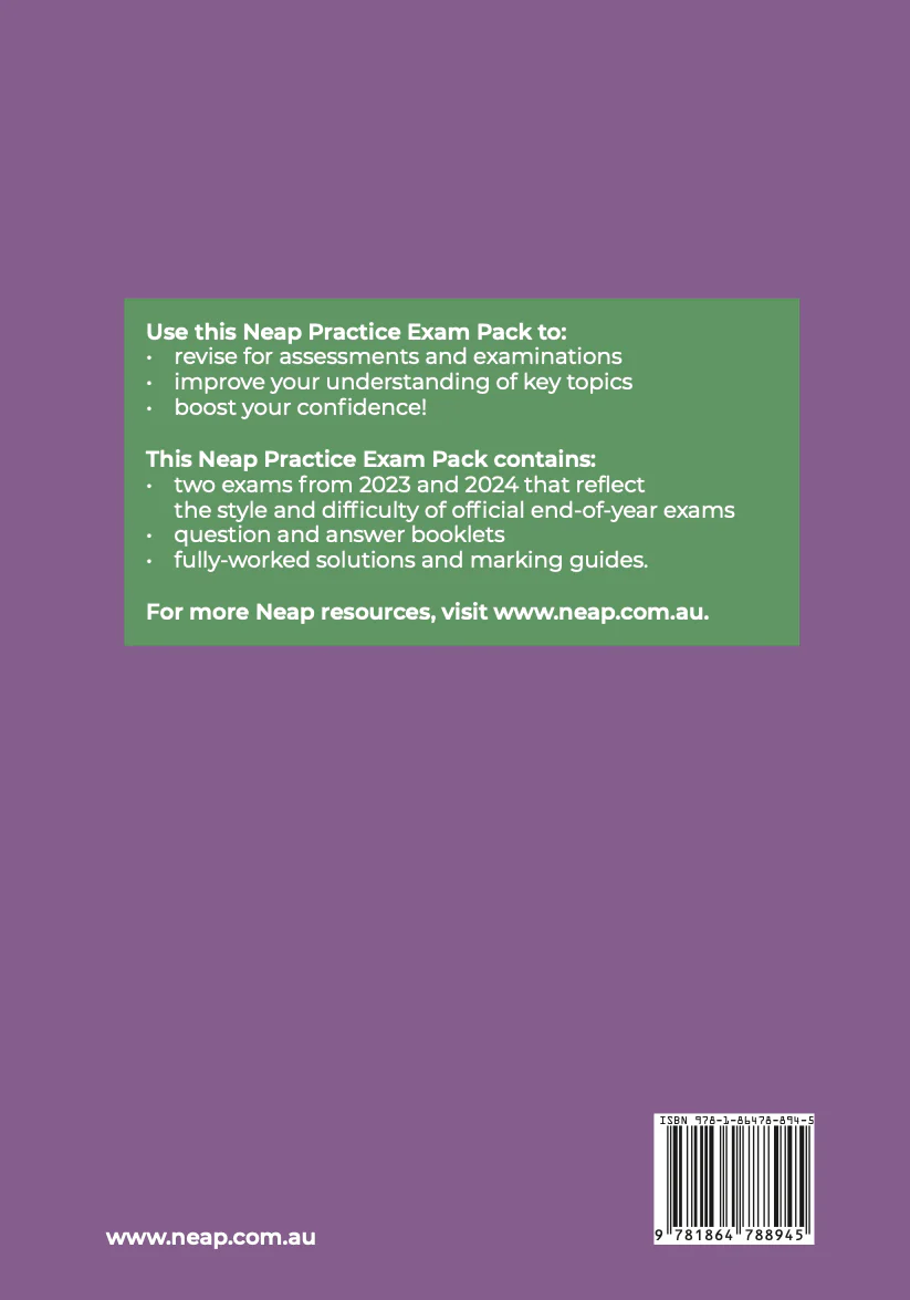 Neap Practice Exam Pack: VCE Economics Units 3&4 (2 Exams) - Image 4