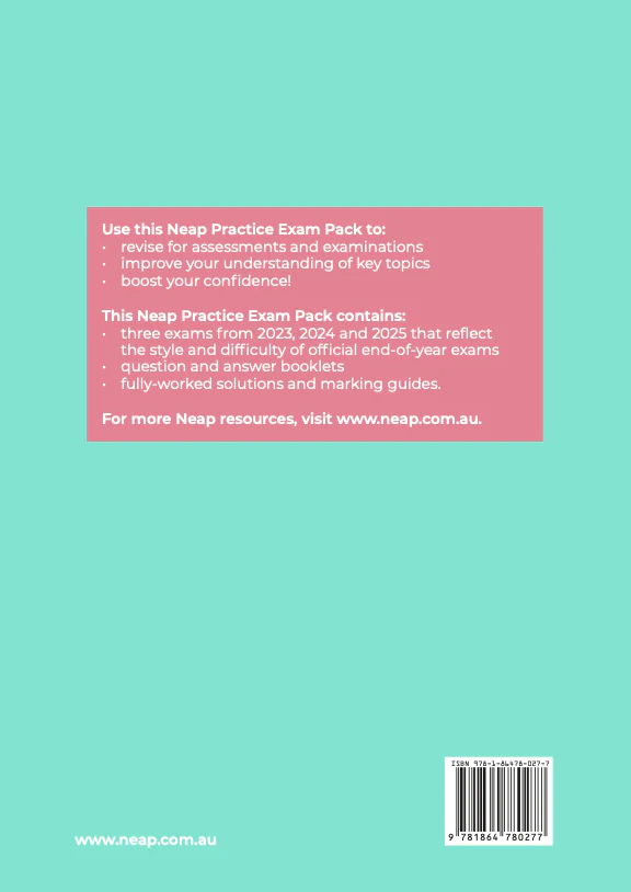 Neap Practice Exam Pack: VCE Environmental Science Units 3&4 2026 Edition (3 Exams) - Image 5