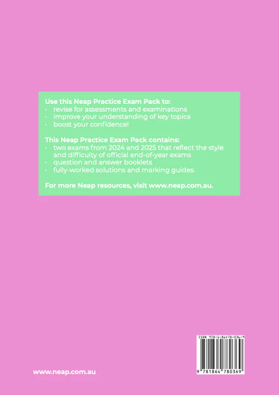 Neap Practice Exam Pack: VCE Legal Studies Units 1&2 2026 Edition (2 Exams) - Image 4