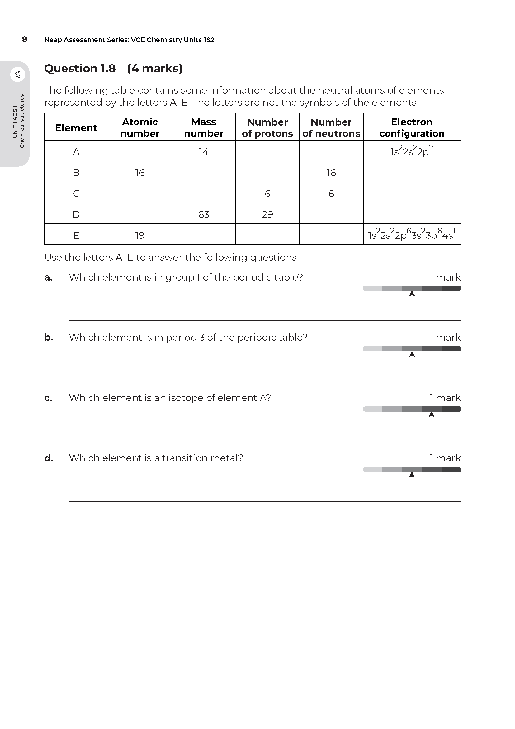 Neap Assessment Series: VCE Chemistry Units 1&2 - Image 11