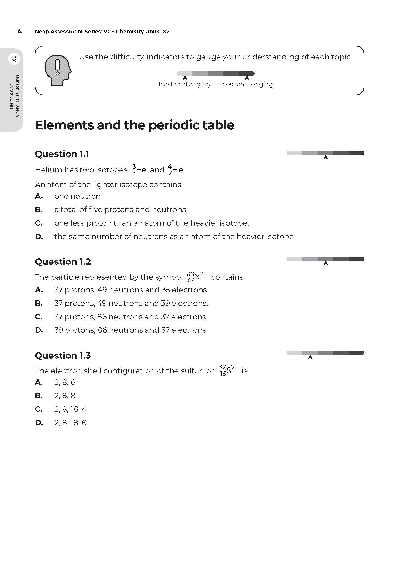 Neap Assessment Series: VCE Chemistry Units 1&2 - Image 7
