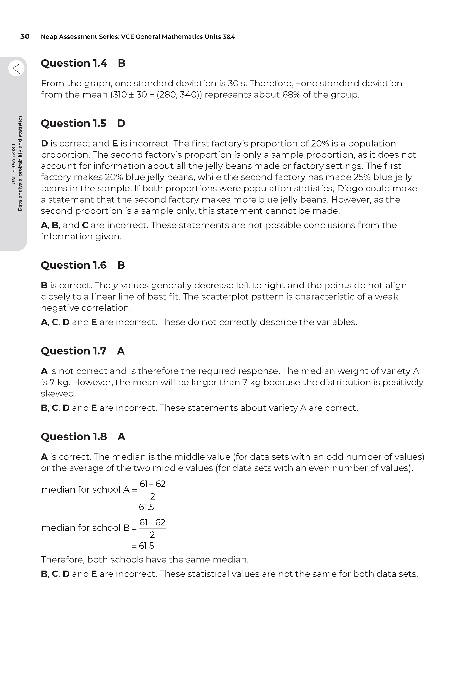 Neap Assessment Series: VCE General Maths Units 3&4 - Image 15