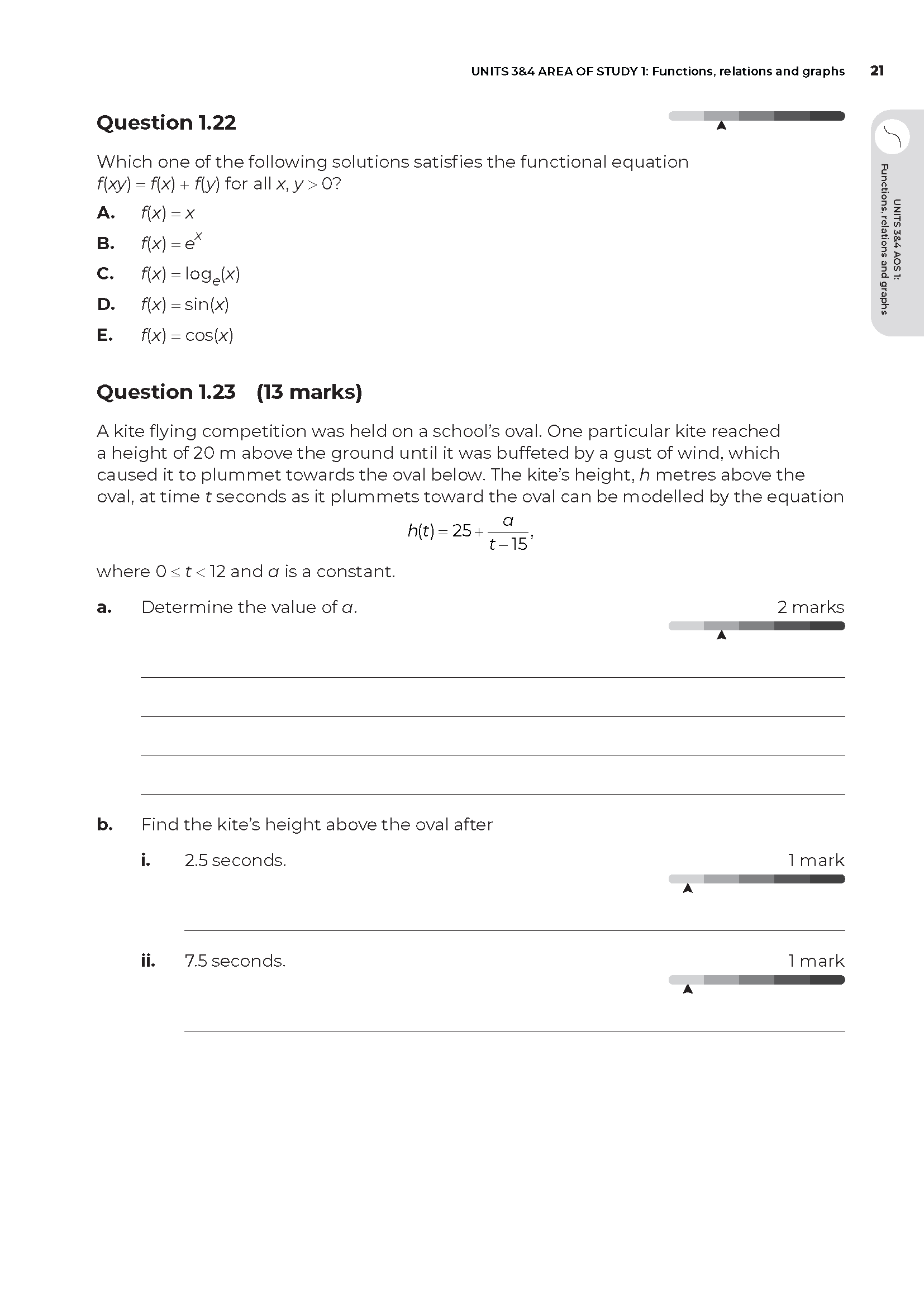 Neap Assessment Series: VCE Mathematical Methods Units 3&4 - Image 12