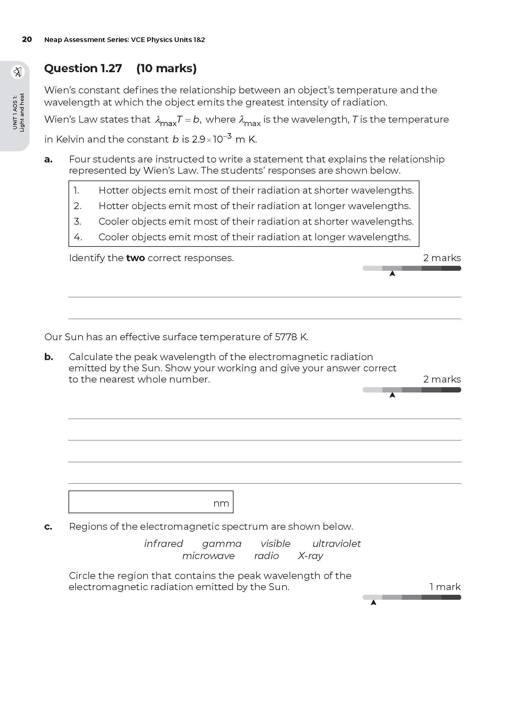 Neap Assessment Series: VCE Physics Units 1&2 - Image 23