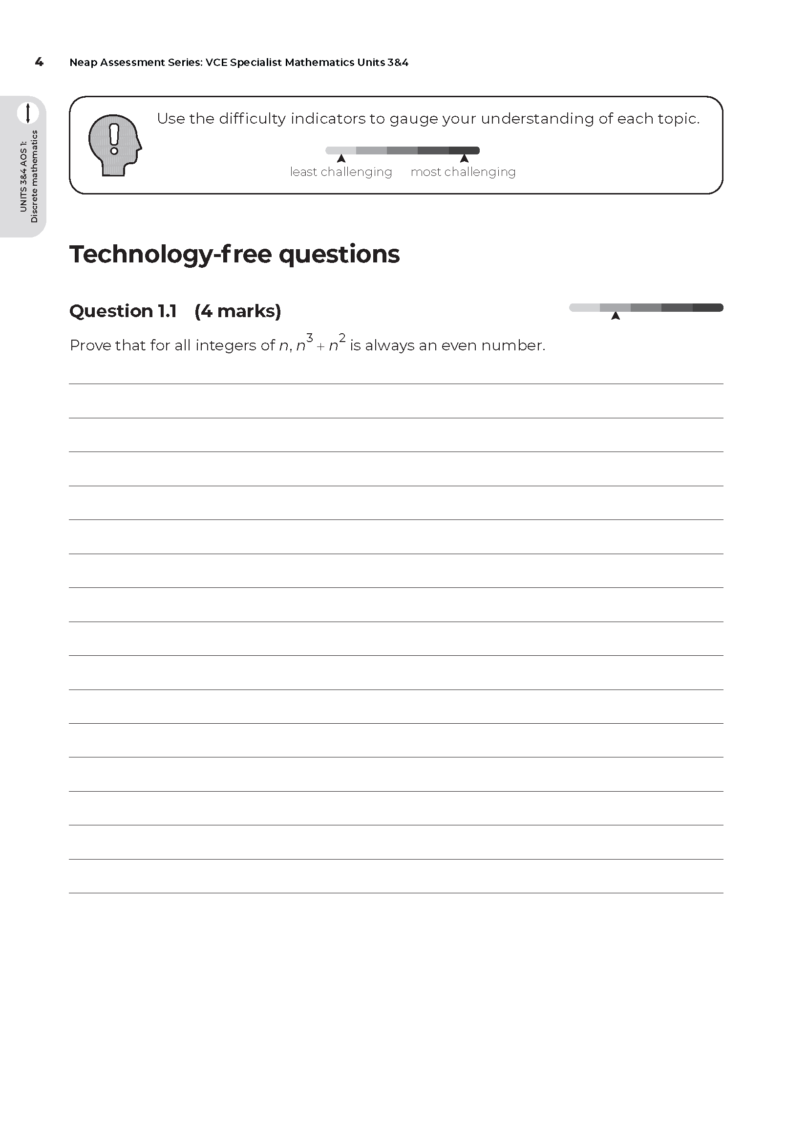 Neap Assessment Series: VCE Specialist Maths Units 3&4 - Image 6