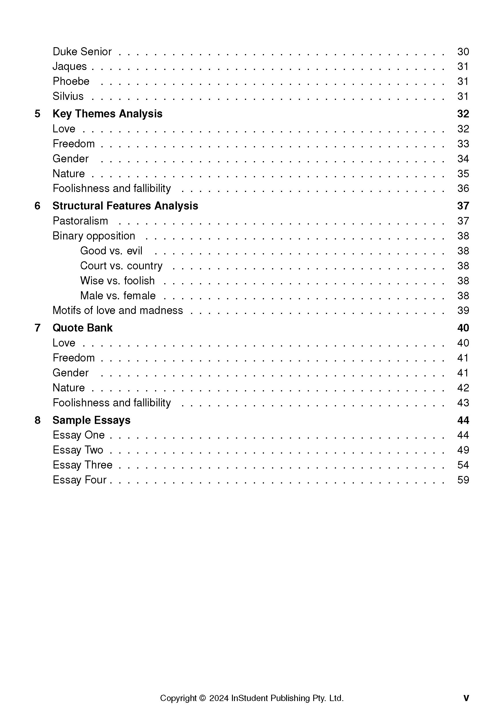 ATAR Notes Text Guide: As You Like It by William Shakespeare - Image 3