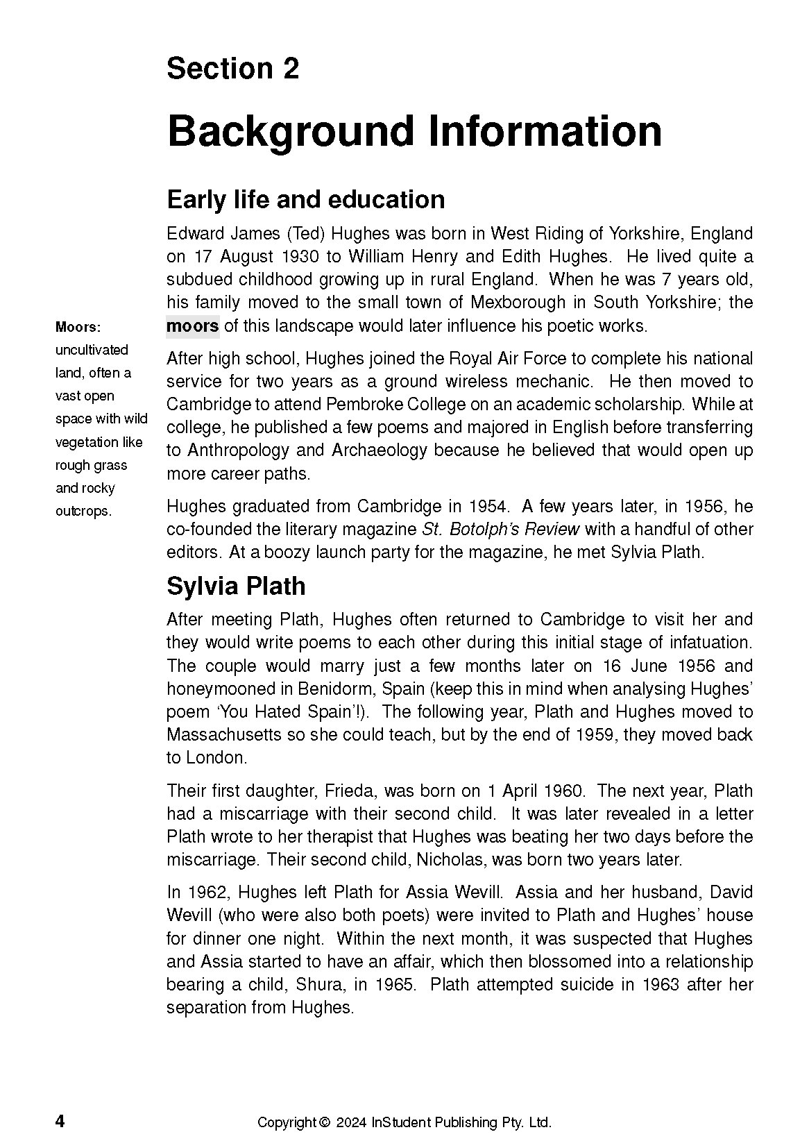 ATAR Notes Text Guide: Birthday Letters by Ted Hughes - Image 8