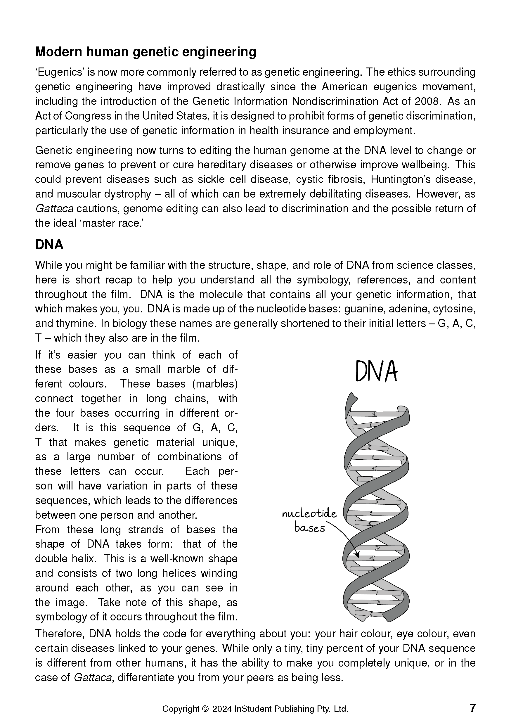 ATAR Notes Text Guide: Gattaca by Andrew Niccol - Image 12