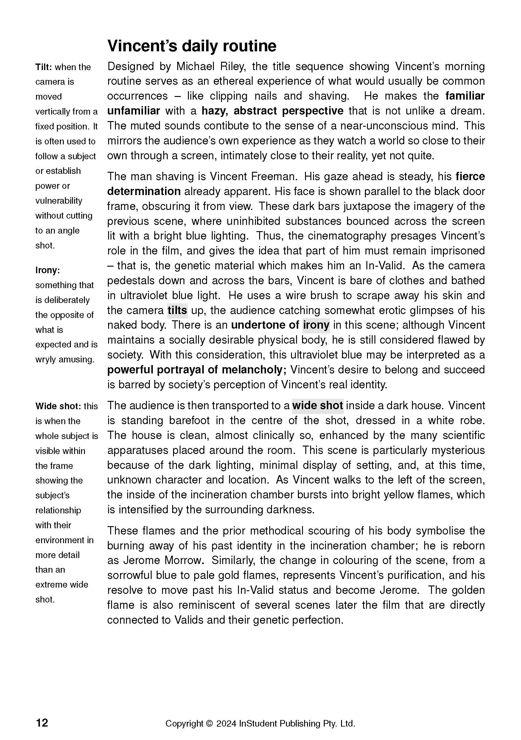 ATAR Notes Text Guide: Gattaca by Andrew Niccol - Image 17