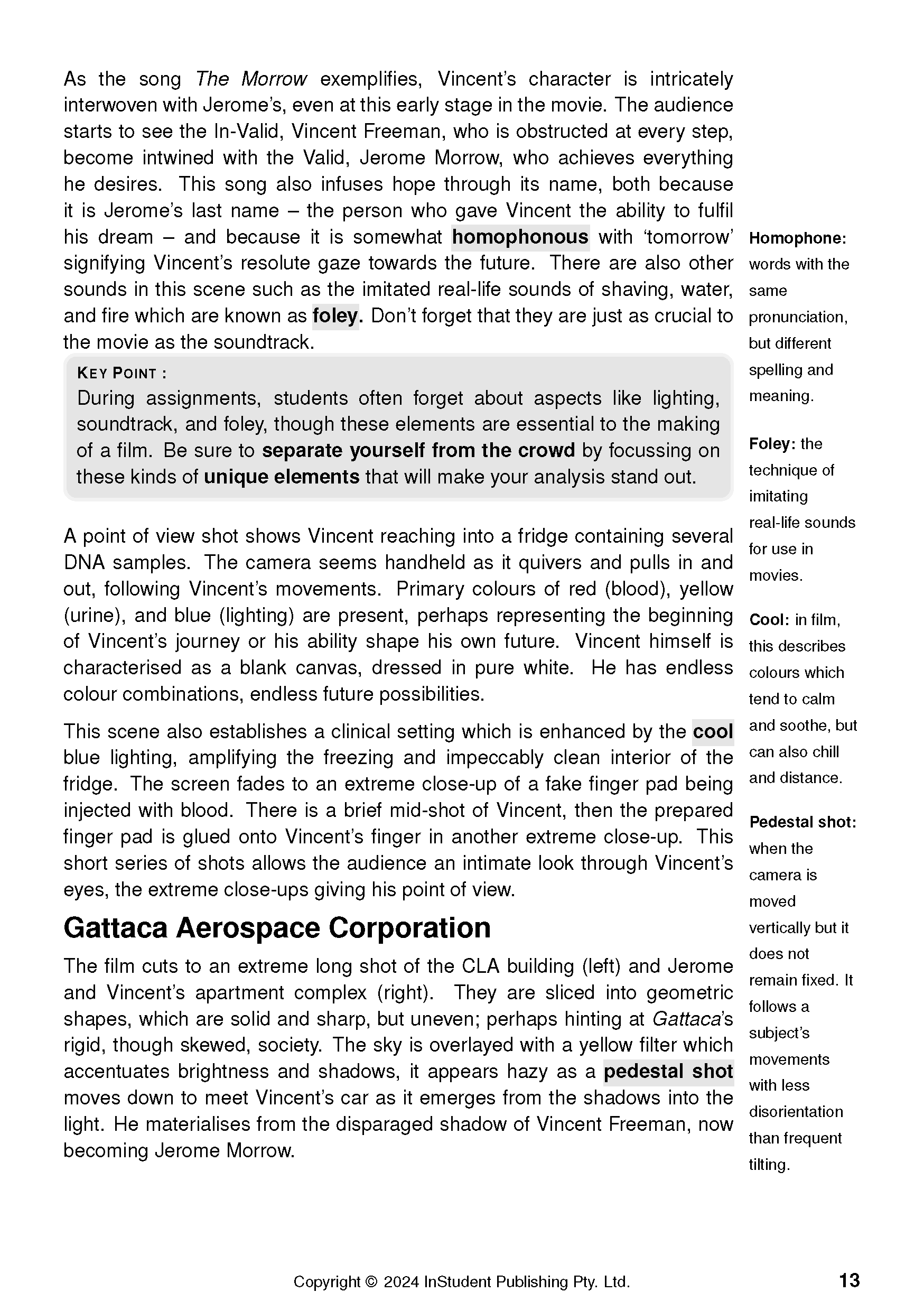 ATAR Notes Text Guide: Gattaca by Andrew Niccol - Image 18