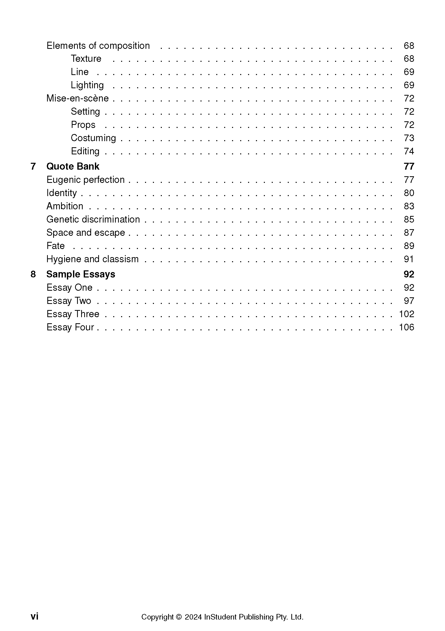 ATAR Notes Text Guide: Gattaca by Andrew Niccol - Image 5