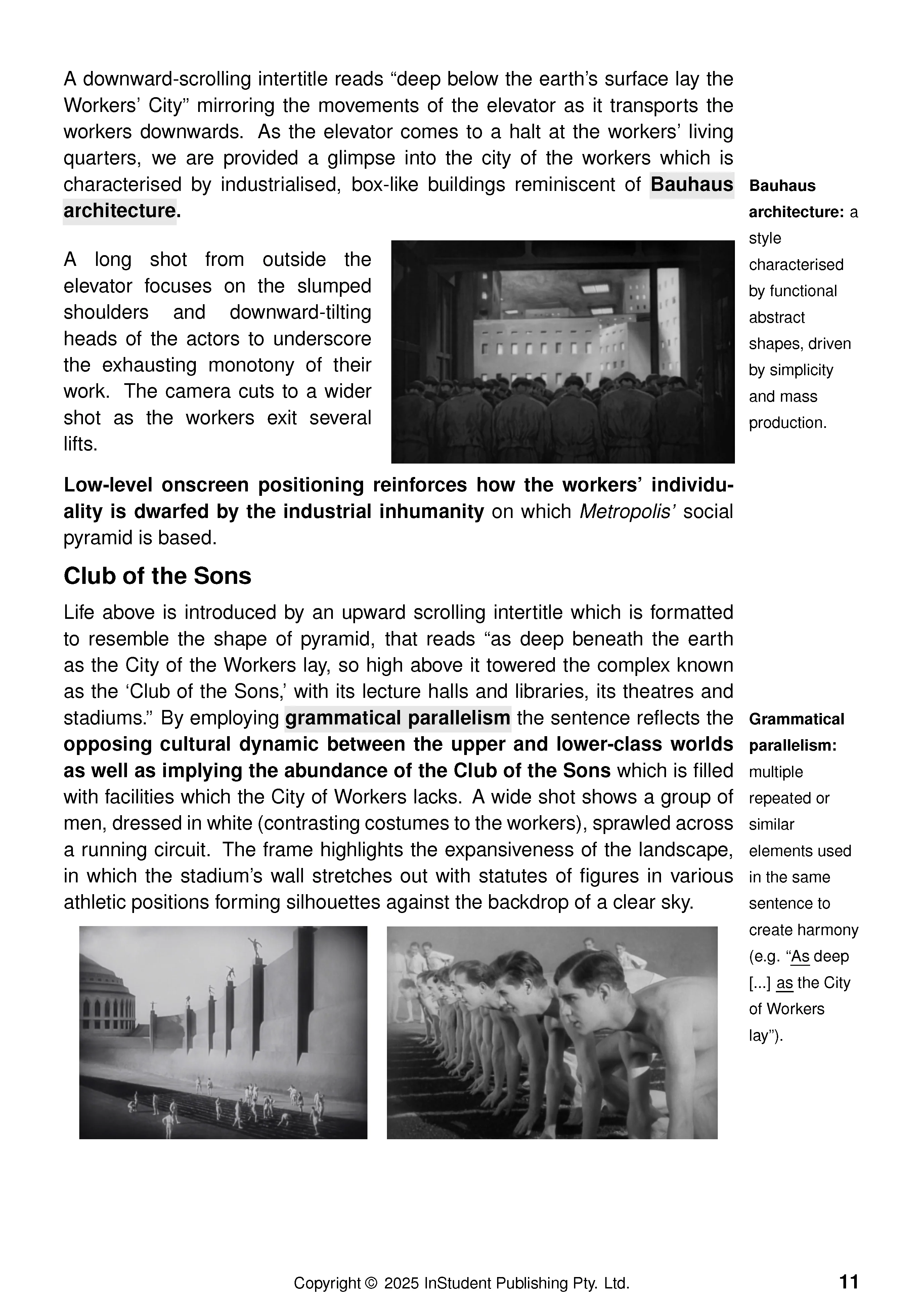 ATAR Notes Text Guide: Metropolis by Fritz Lang - Image 10