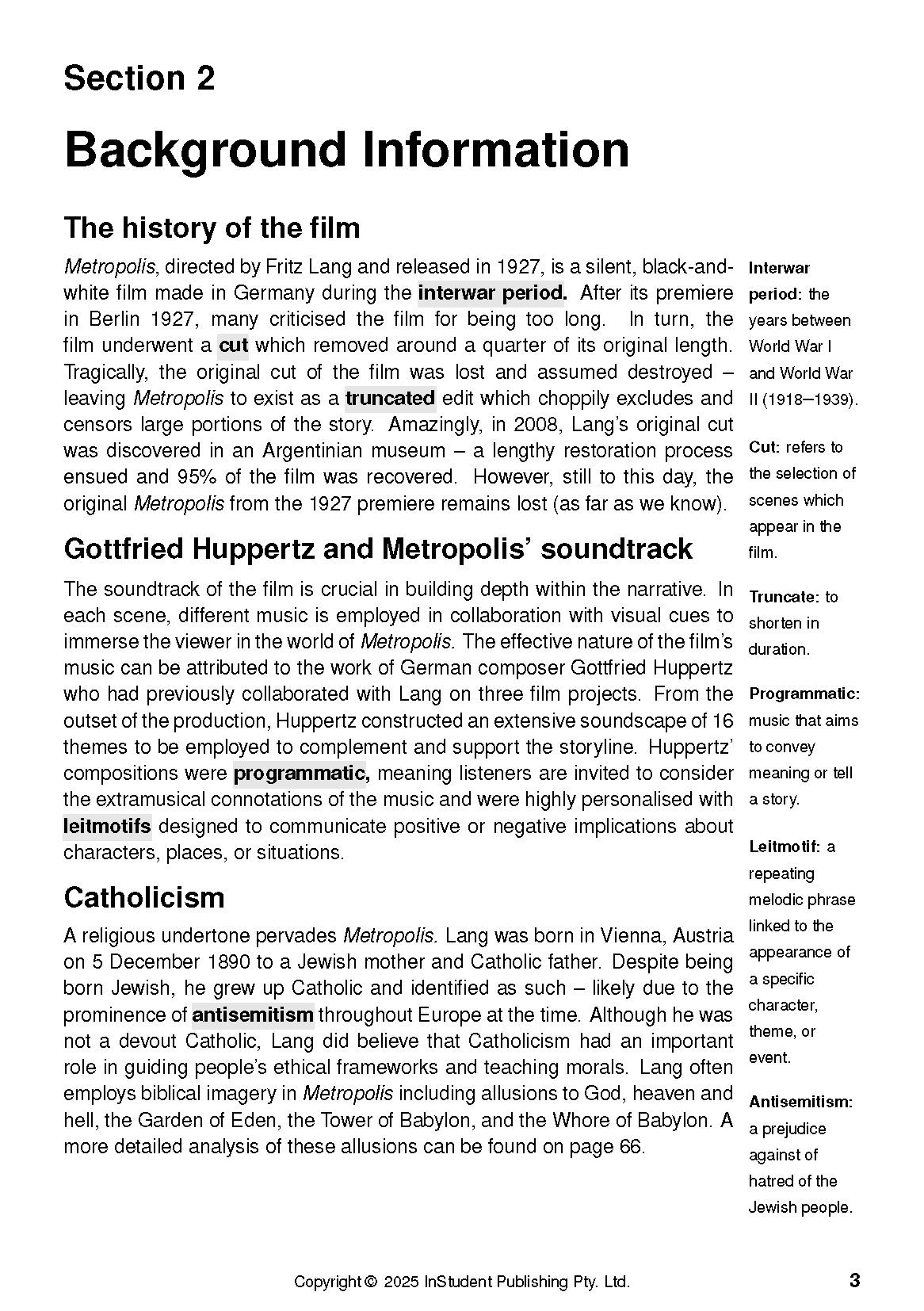ATAR Notes Text Guide: Metropolis by Fritz Lang - Image 7