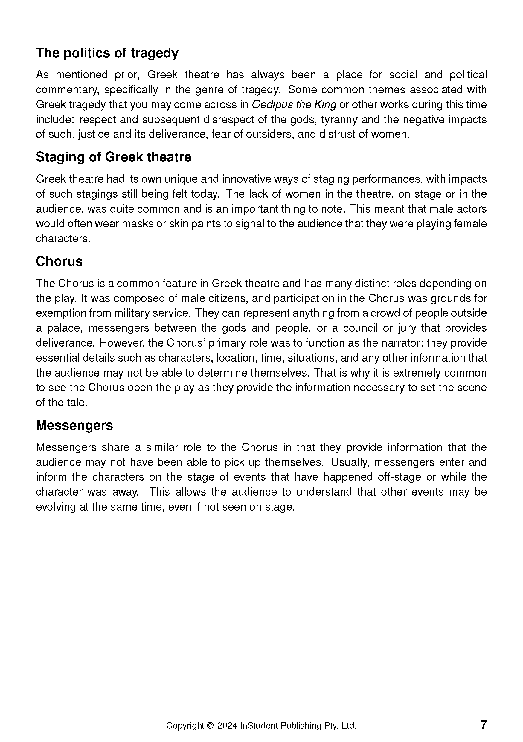 ATAR Notes Text Guide: Oedipus the King by Sophocles - Image 11