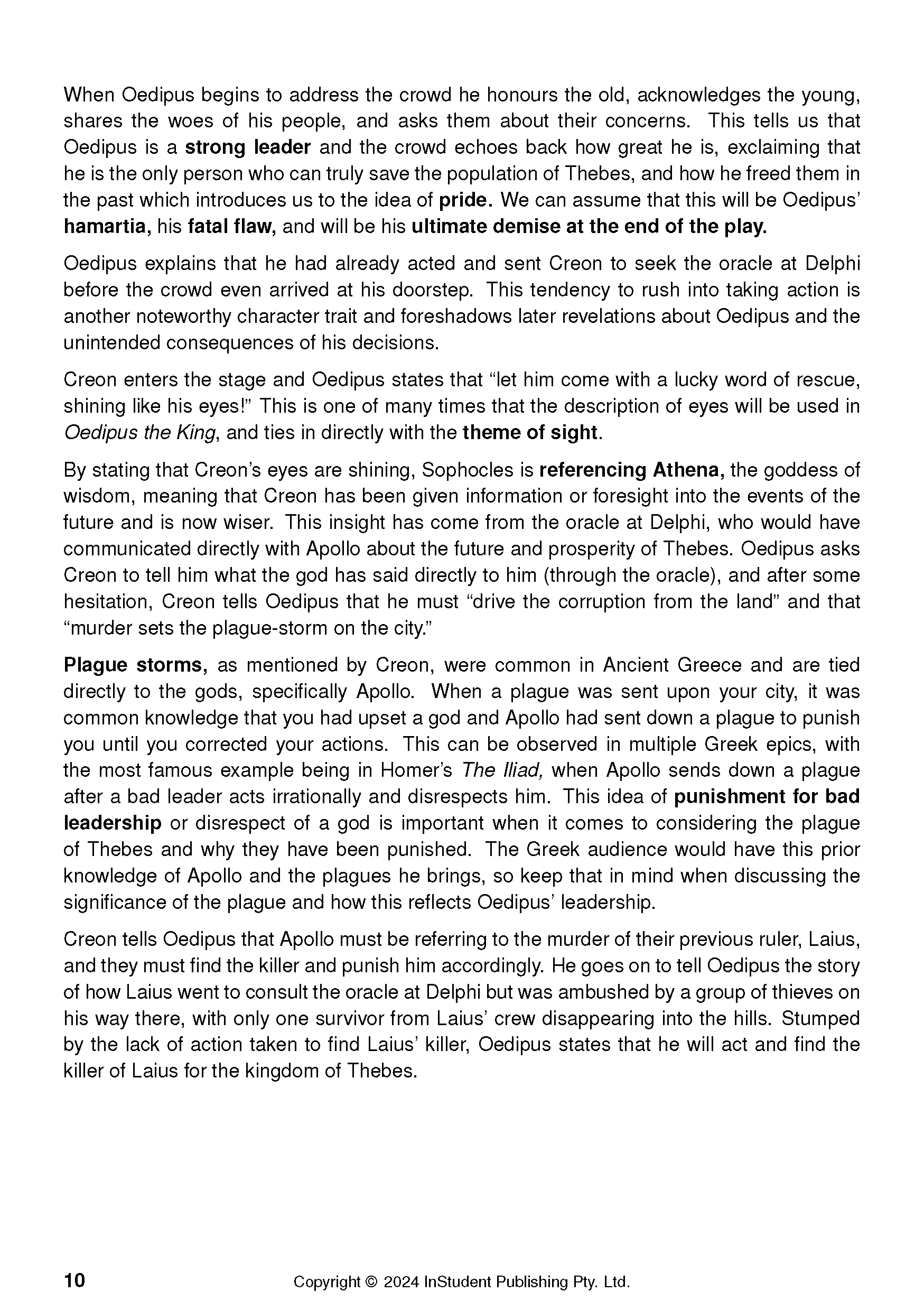 ATAR Notes Text Guide: Oedipus the King by Sophocles - Image 14