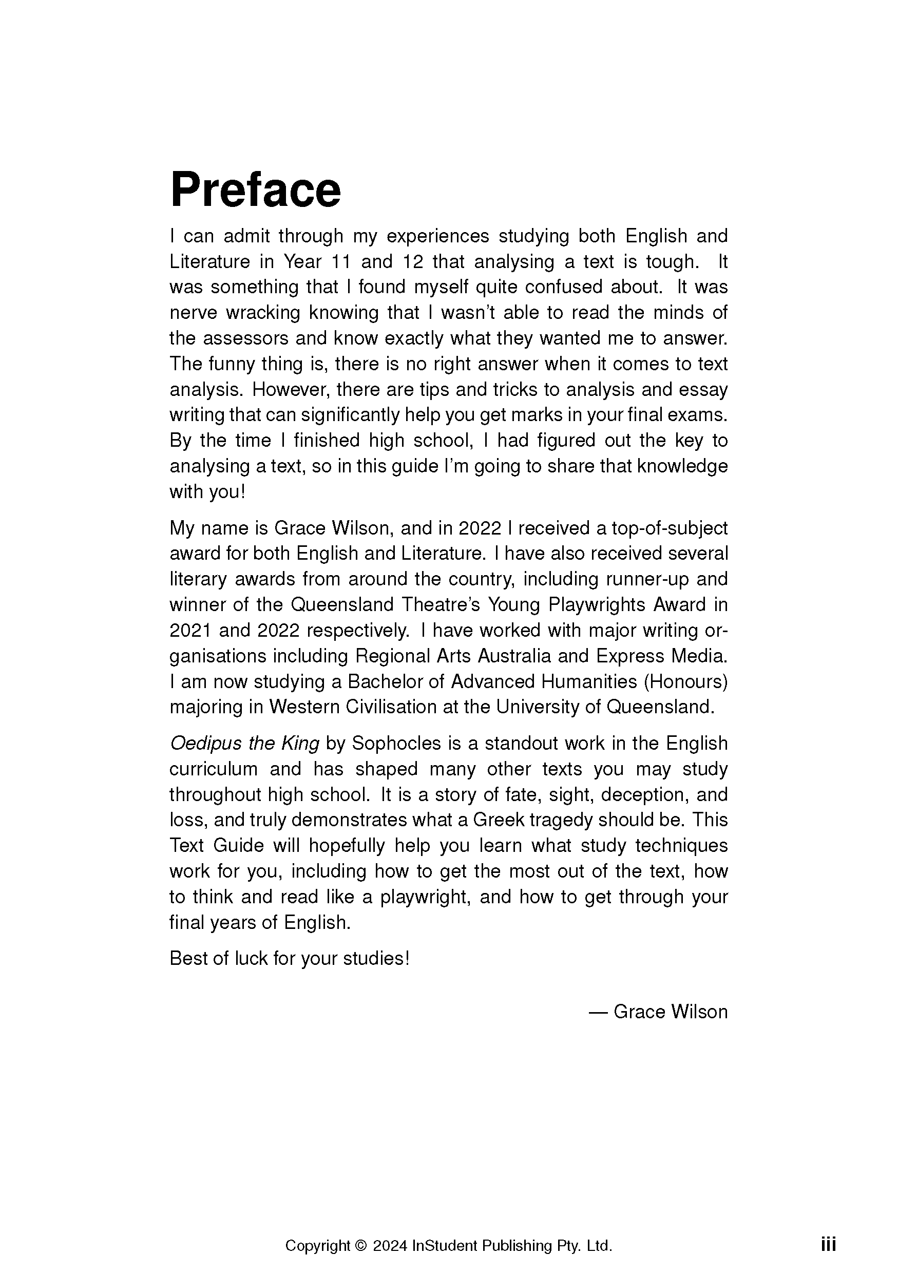 ATAR Notes Text Guide: Oedipus the King by Sophocles - Image 2