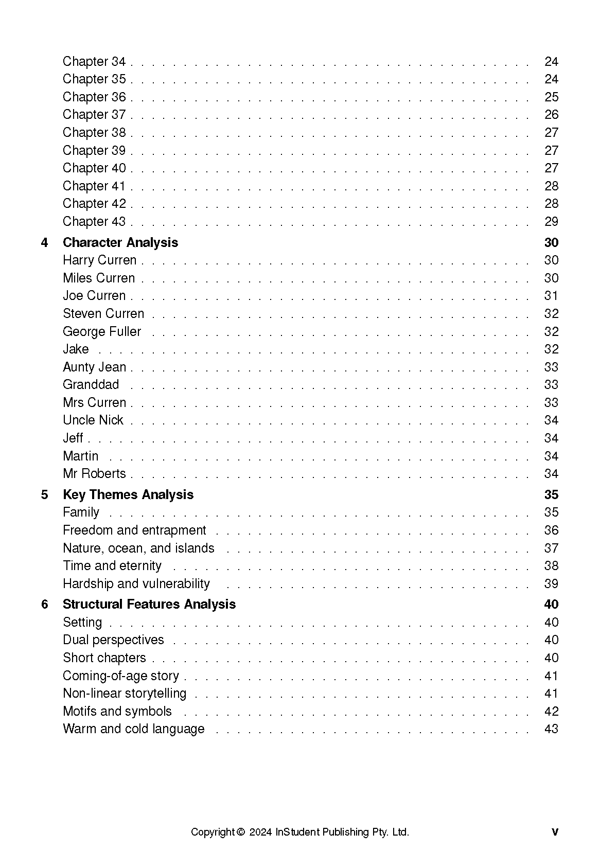 ATAR Notes Text Guide:  Past the Shallows by Favel Parrett - Image 4