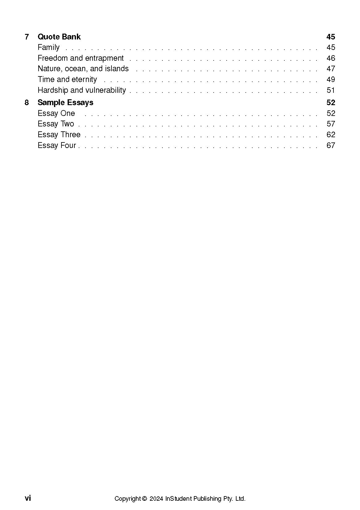 ATAR Notes Text Guide:  Past the Shallows by Favel Parrett - Image 5