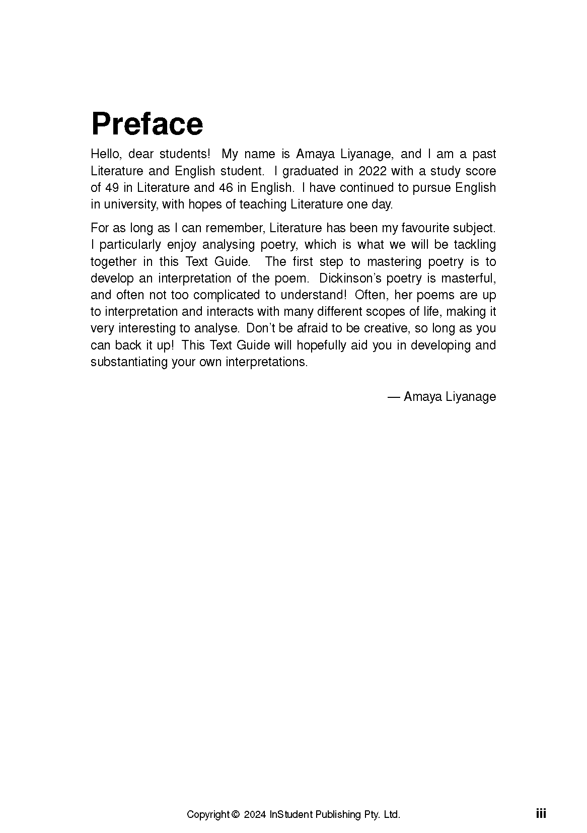 ATAR Notes Text Guide: Selected Poems by Emily Dickinson - Image 2
