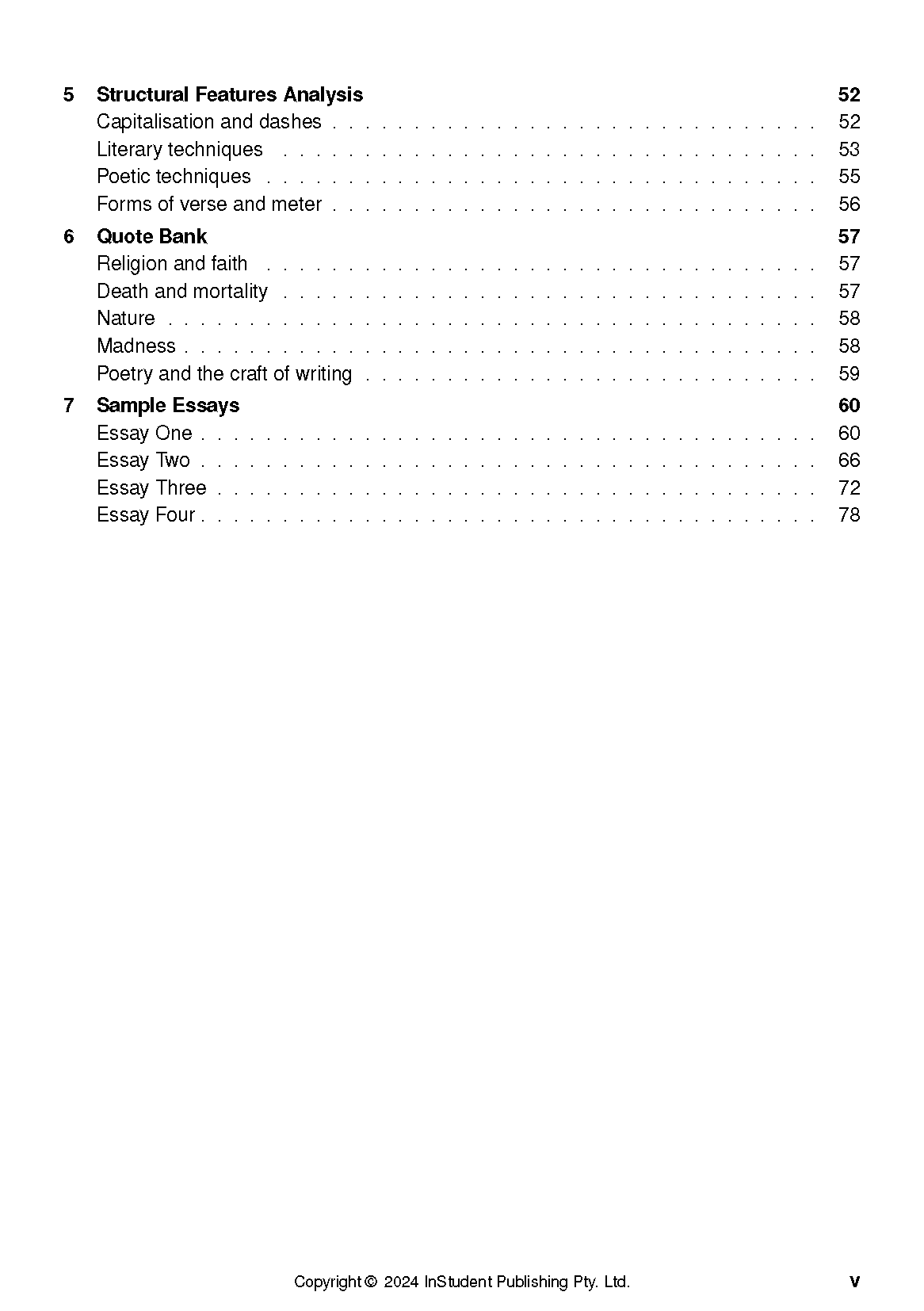 ATAR Notes Text Guide: Selected Poems by Emily Dickinson - Image 4