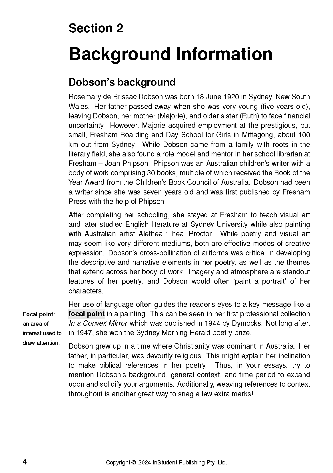 ATAR Notes Text Guide: Selected Poems by Rosemary Dobson - Image 7