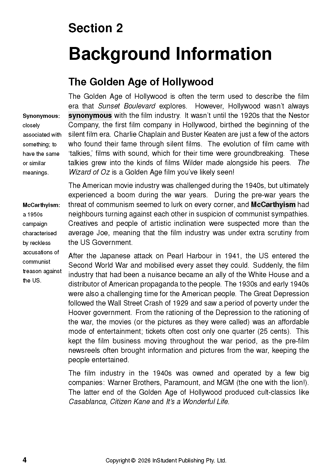 ATAR Notes Text Guide: Sunset Boulevard by Billy Wilder - Image 7