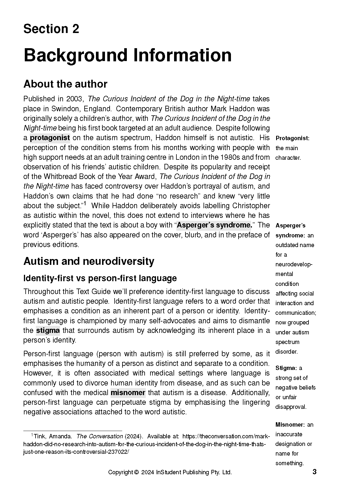 ATAR Notes Text Guide:  The Curious Incident of the Dog in the Night-time by Mark Haddon - Image 8