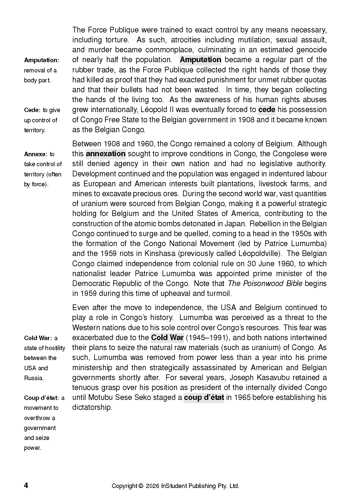 ATAR Notes Text Guide: The Poisonwood Bible by Barbara Kingsolver - Image 7