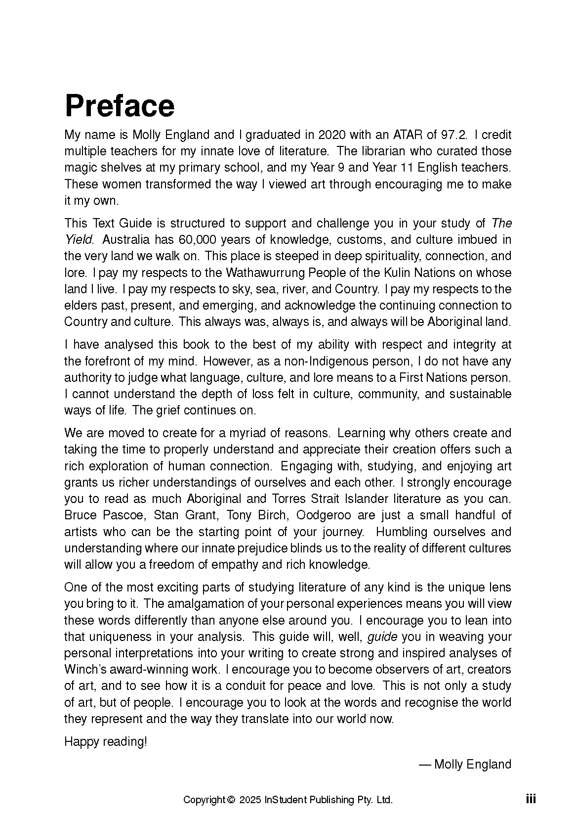 ATAR Notes Text Guide: The Yield by Tara June Winch - Image 2