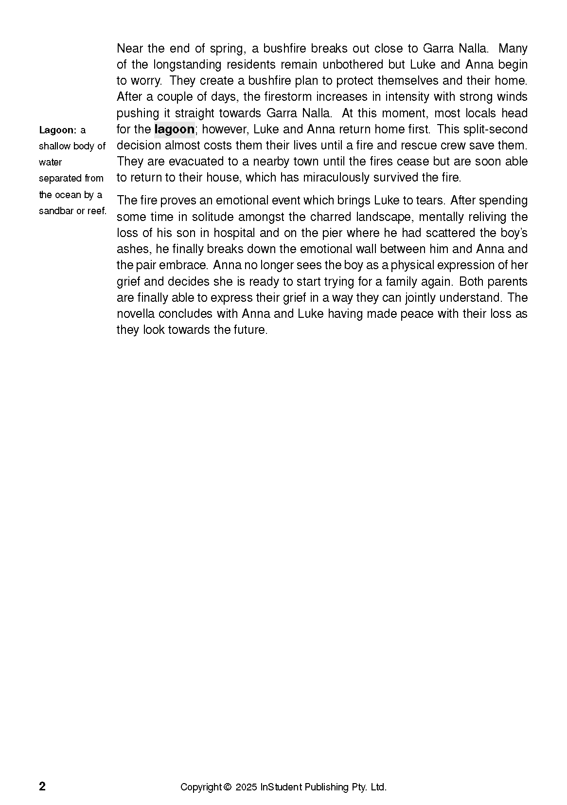 ATAR Notes Text Guide: Vertigo by Amanda Lohrey - Image 5