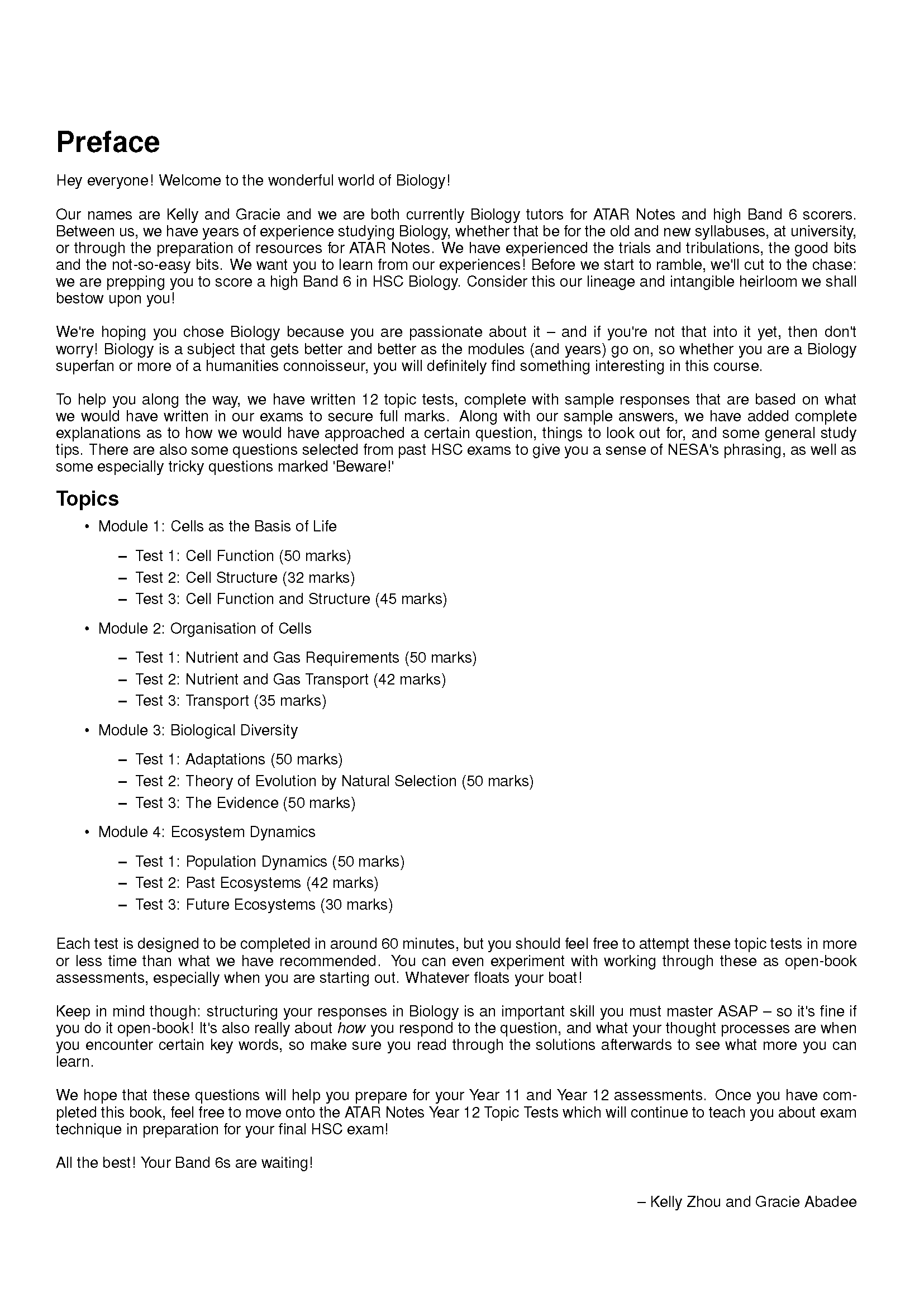 Top Marks HSC Year 11 Biology Bundle - Image 6
