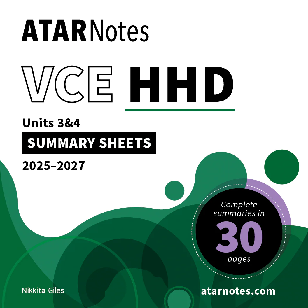 Top Marks VCE Health and Human Development (HHD) 3&4 Bundle (2025-2027) - Image 12