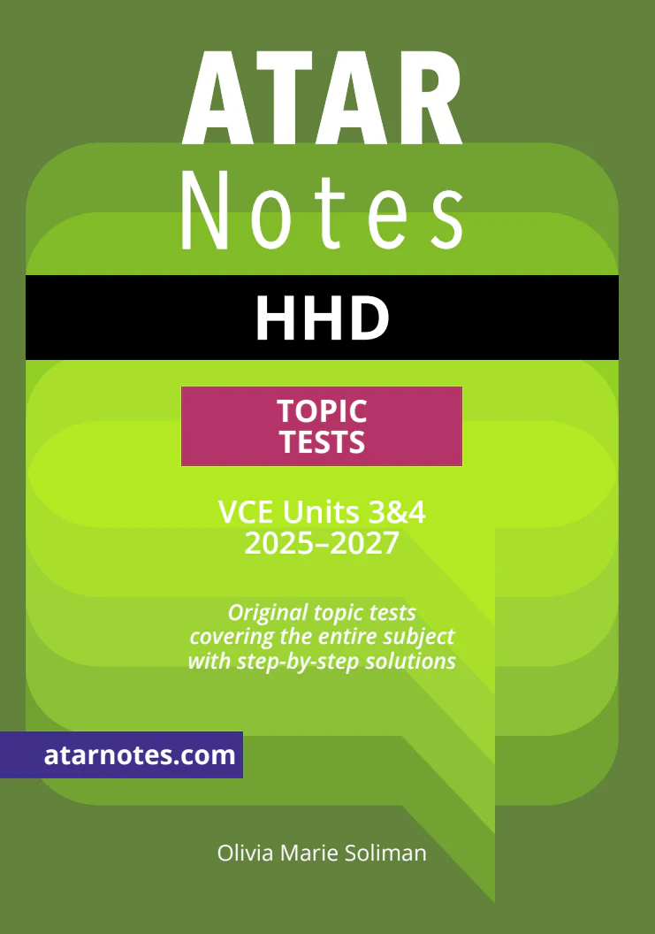 Top Marks VCE Health and Human Development (HHD) 3&4 Bundle (2025-2027) - Image 4